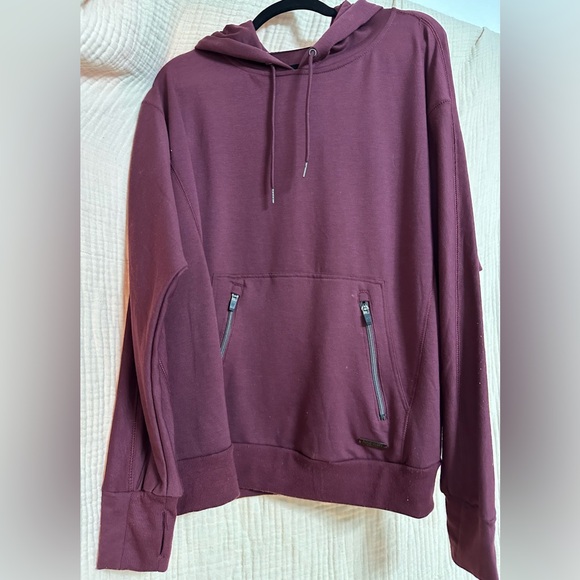 Nine West Sweaters - Red Nine West Active sweatshirt with hood
